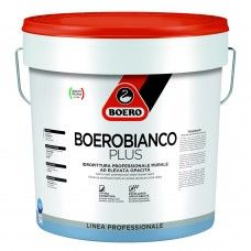 Boero Bianco Plus idropittura professionale murale elevata opacit&agrave;